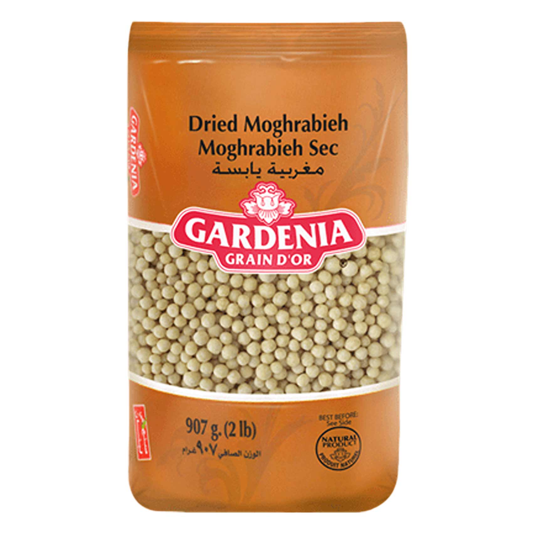 Gardenia Grain D&rsquo;Or Dried Moghrabieh Sec 907g