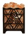 Geohoney Himalayan Salt Decorative Lamp Basket With Chunks