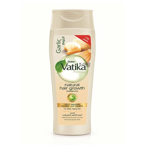 Vatika Naturals Garlic Shampoo for Weak Hair - 360ml