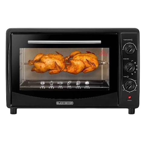 B&amp;D OVEN 1800W 45L TRO45RDG-B5