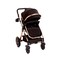 Pikkaboo - 3in1 Luxury Pram Stroller - Black