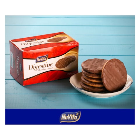 NuVita Digestive Chocolate Coated Biscuits 200G