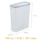 L&amp;L SLENDER CONTAINER 4.3L FLIP TOP