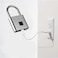 Fingerprint Padlock Don't Need Any Key - Black