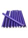 10-Piece Hair Curlers Roll Stick Set Purple 80g