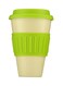 Generic Bamboo Fiber Mug With Lid And Sleeve Green 450ml