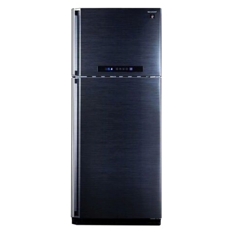 Sharp Digital Refrigerator - 340 Liters - Black - SJ-PC48A(BK)