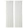 Curtains 1 Pair White 145X300 Cm