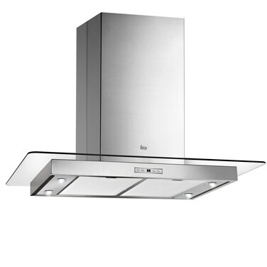 Teka DG3 985 ISLAND 90cm Glass Wing Decorative Hood with ECOPOWER motor