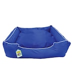 Buy Nutrapet L-84Cm W-74Cm H-26Cm W/R Lounger Bed R.Blue M in UAE