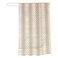 3D Square Printed Shower Curtain Grey 180x180cm