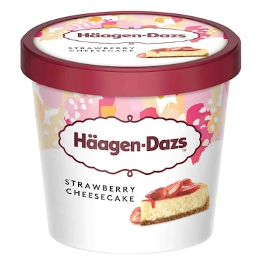 Haagen Dazs Strawberry And Cheese Cake Ice Cream 100ml