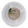 Dream Bagasse Biodegradable 3-Section Plate 10inch 10 PCS