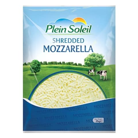 Plein Soleil Shredded Mozarella Cheese 2Kg