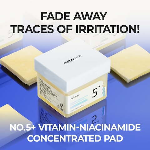 Numbuzin No.5 Vitamin-Niacinamide Concentrated Pad 180ml (70 Pads)