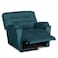 In House Velvet Classic Recliner Chair - Dark Turquoise - AB03