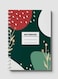 Lowha Spiral Notebook With 60 Sheets And Hard Paper Covers With Floral &amp; Dots Design, For Jotting Notes And Reminders, For Work, University, School