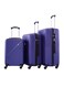 Parajohn 3-Piece Hard Side Abs Luggage Trolley Set 20/24/28 Inch