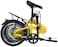 Vego Fold 16 Inch Single Speed Folding Bike, Yellow