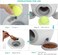 Vsell24 Interactive Dog Ball Fetch And Treat Dispenser Throwing Game For Small And Medium Size Dogs Tennis Ball Fetch Luncher Toy