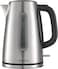 Kenwood Stainless Steel Kettle 1.7L Cordless Electric Kettle 2200W With Auto Shut-Off &amp; Removable Mesh Filter ZJM10.000SS, Silver/Black