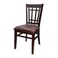 Jilphar Furniture VERTICALBACK Solid Beech Wood Dining Chair JP1164B