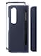 MARGOUN for Samsung Galaxy Z Fold 3 5G Case with Pen Hard PC Shockproof Cover with Built-in Pen Holder Slot