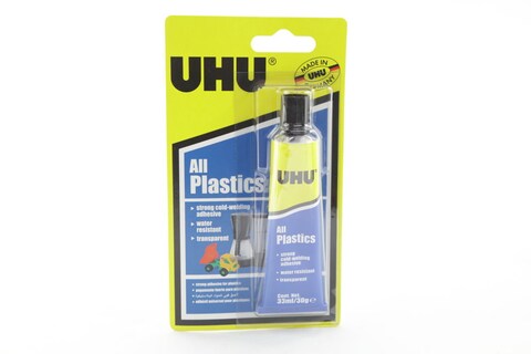 UHU UNIVERSAL PLASTIC GLUE 33ML