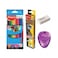Maped Black'Peps Coloured Pencils 12 PCS HB Pencils 12 PCS and Sharpener 2 PCS with Erasers 2 PCS