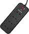 Honeywell Surge Protector/Spike Guard/Power Extension/Power Strip, Master Switch, 8 Universal Sockets, 20000AMP, 2 Mtr Cord, Device Secure Warranty, Automatic Overload Protection