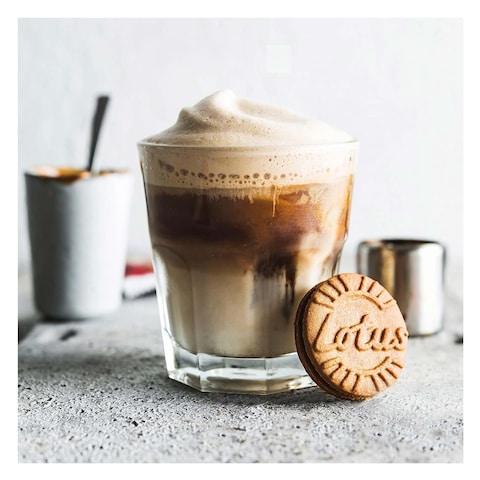 Lotus Biscoff Vanilla Cream Biscuits 150g x Pack of 2