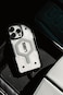 Urban Armor Gear UAG Pathfinder Clear for iPhone 15 Pro Max case cover [18 Feet Drop tested] MagSafe compatible - Ice   Silver