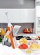 Vegetable Choppers,ONCE FOR ALL Multifunctional Vegetable Slicer with Stainless Steel Blades, Manual Food Cutter for Chef and Household