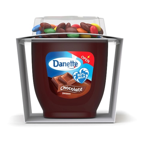 Danette Chocolate Dessert 75g With Candy Beans 7g