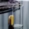 1CHASE Square Glass Storage Jar With Air tight Bamboo Lid 1500ml (50 Oz) Set Of 3