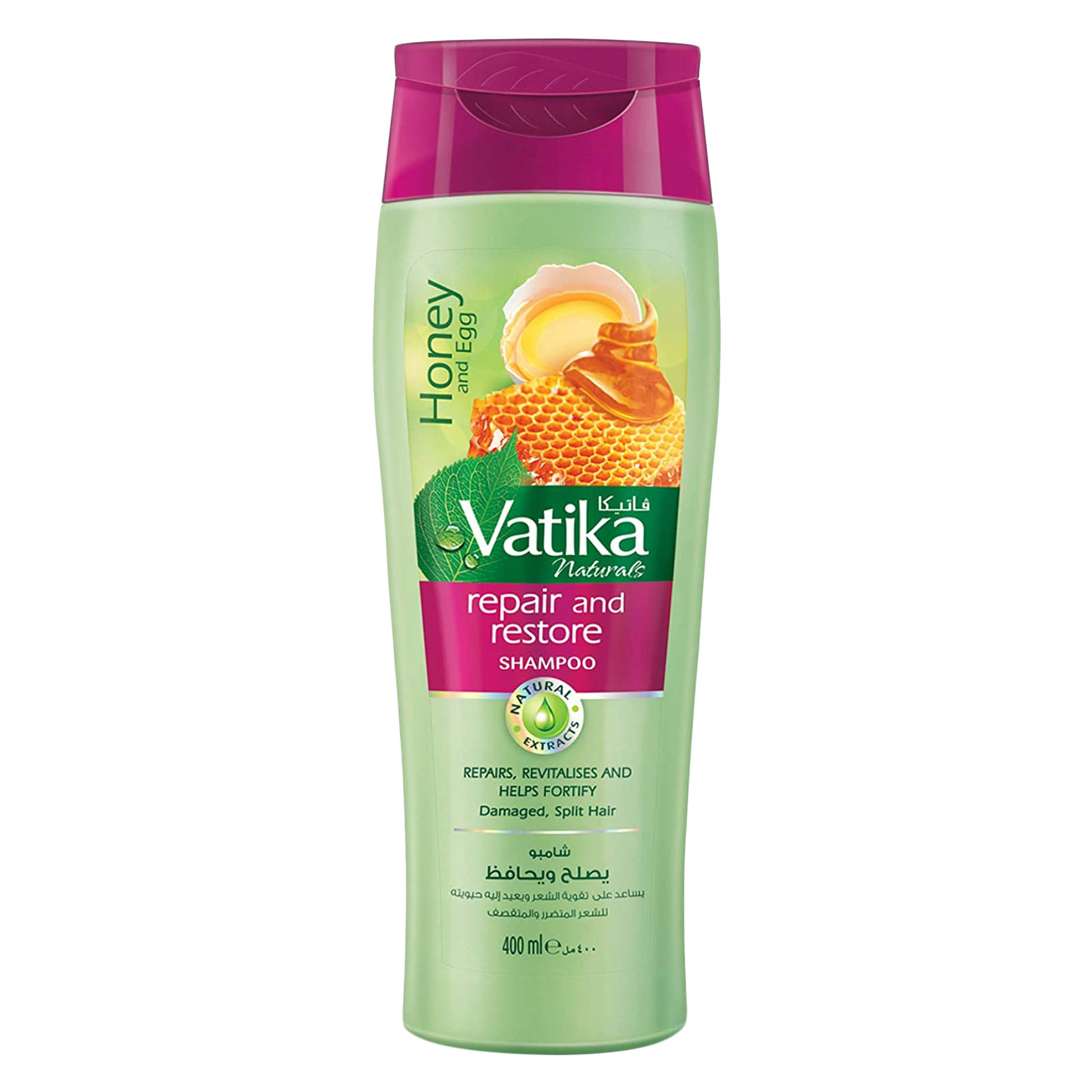 Vatika Repair And Restore Honey And Egg Shampoo 400ml