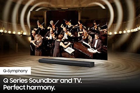 Samsung 3.1.2ch Q700A Q Series Soundbar Dolby Atmos, DTS: X HW Q700A, 2021 Model, Black