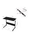 Generic Adjustable Table Black 80X40cm
