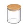 Blackstone Glass Jar Canister with Bamboo Lid Kitchen Air Tight Container YK4102 (550 ML)