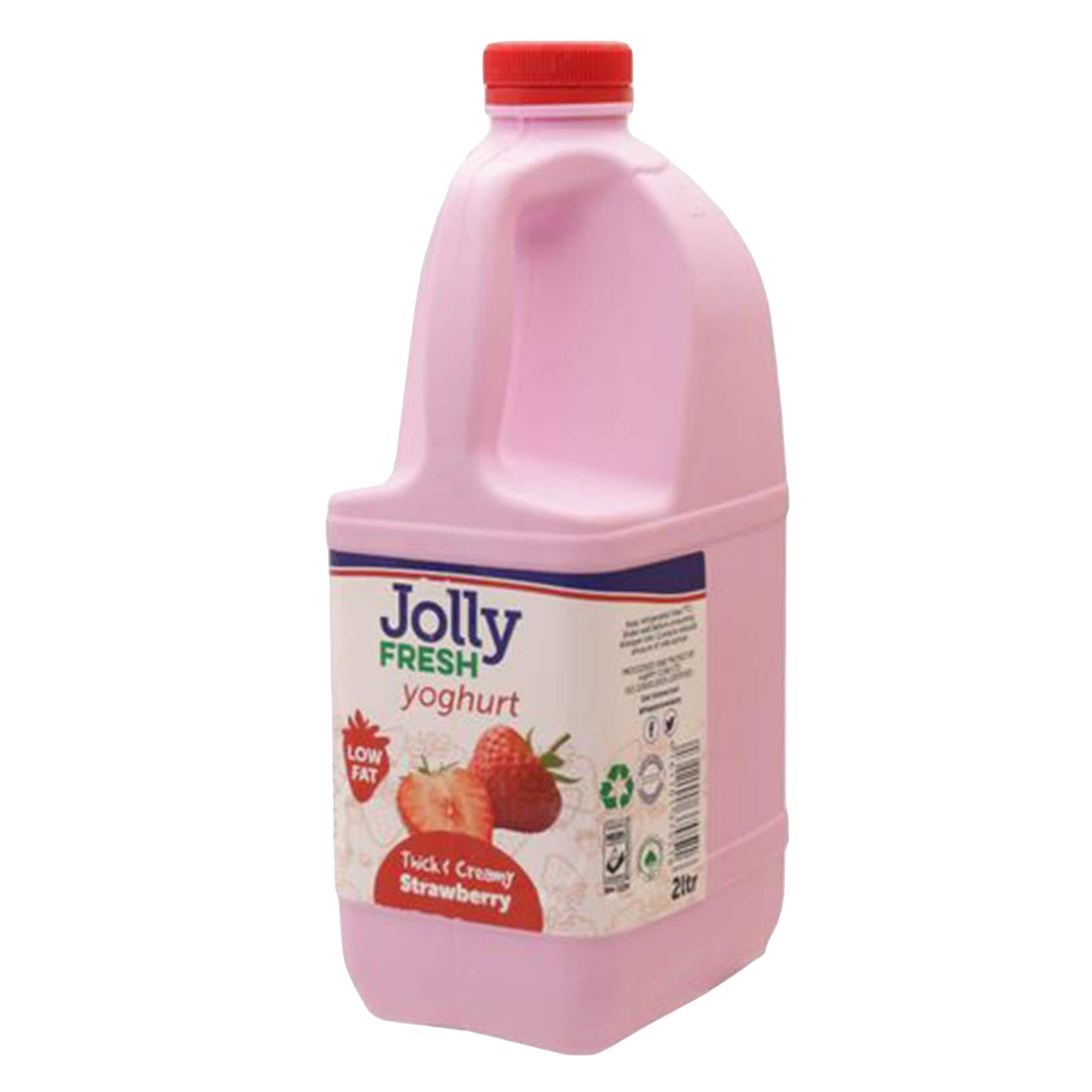 Jolly Fresh Yogurt Strawberry Bottle 2L