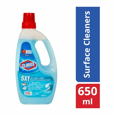 Clorox 5x1 Disinfecting Household Cleaner Sea Breeze - 700ml