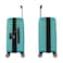 Eminent Hard Case Travel Bag Makrolon Polycarbonate Large Luggage Trolley Lightweight Expandable Zipper Suitcase 4 Quiet Wheels With TSA Lock KG82 Turquoise