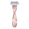 شيك إنتويشن ماكينة حلاقة ذات اللمسة المثالية مع 2 خرطوشة باللون الوردي