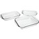 Anchor Hocking Glass Bakeware Set Clear Pack of 3