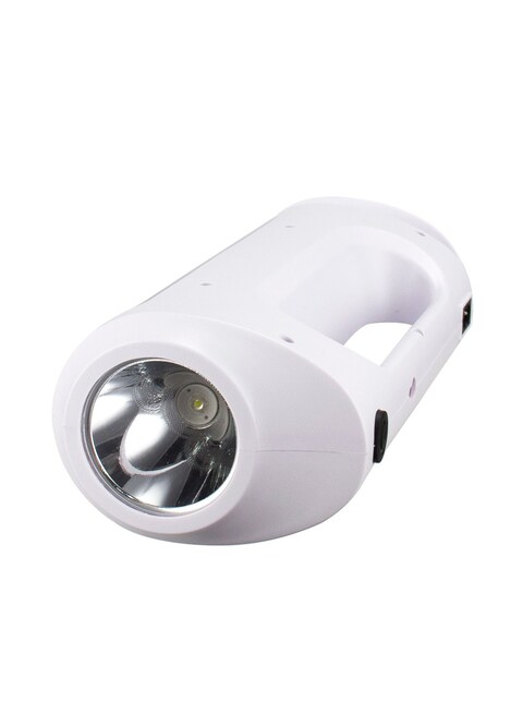 Sonashi Rechargeable LED Lantern With Torch SEL-706N White