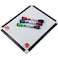 Faber-Castell Magnetic Whiteboard with Markers Multicolour 4 PCS