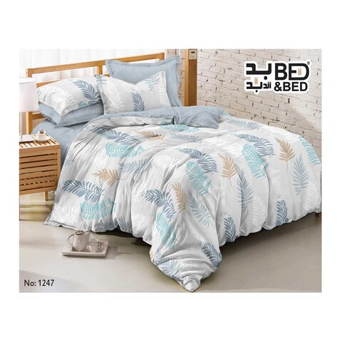 Al Maamoun 1247 Microfiber Bedspread - 220 x 240 cm