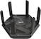 Asus RT-AXE7800 Tri-Band WiFi 6E (802.11ax) Router, 6GHz Band, ASUS Safe Browsing, Upgraded Network Security, Instant Guard, Built-in VPN Features, Free Parental Controls, 2.5G Port, AiMesh Support