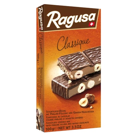 Ragusa Classique Chocolate Bar with Hazelnut 100g