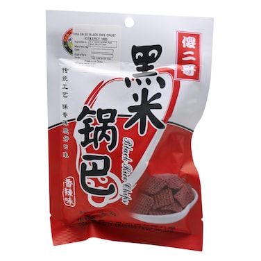 Sha Er Ge Hot And Spicy Black Rice Crust 100g